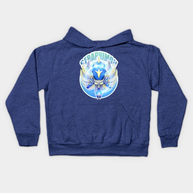 Digimon Seraphimon Kids Hoodie by DeeMON